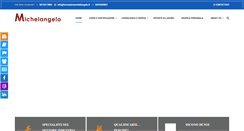 Desktop Screenshot of formazionemichelangelo.it